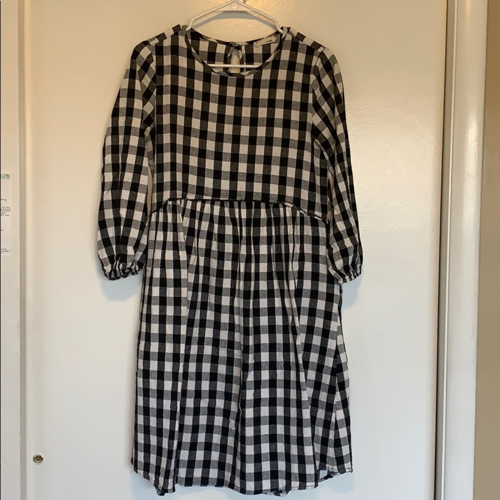 Gingham Dress